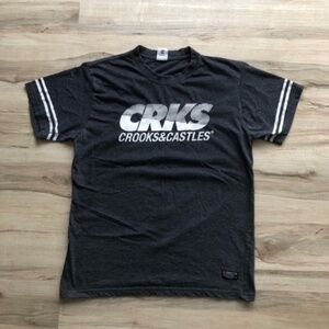 Crooks & Castles Gray Short Sleeve Tee